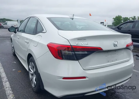 2023 Honda Civic Lx из США, поврежденный, VIN 2HGFE2F21PH565753